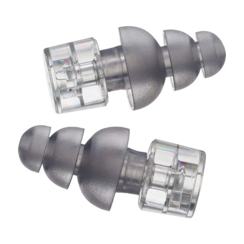 Etymotic Research ER20XS High-Fidelity Earplugs (Concerts, Musicians, Airplanes, Motorcycles, Sensitivity and Universal Hearing Protection) - Standard, Clear Stem/Frost Tips (4 Piece Set)