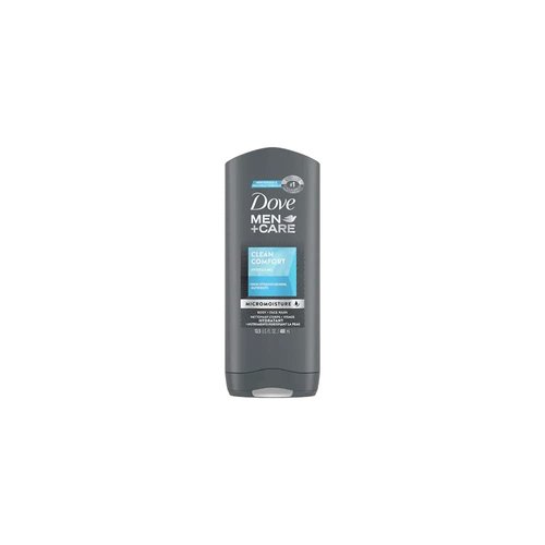 Dove Men + Care Body & Face Wash, Clean Comfort 13.50 oz (Pack of 4)