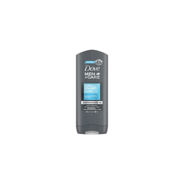 Dove Men + Care Body & Face Wash, Clean Comfort 13.50 oz (Pack of 4)