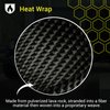 Design Engineering 010003 Black Titanium 2" x 50' Exhaust Heat Wrap with LR Technology