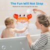 Gigilli Crab Baby Bath Toys, Rechargeable Bath Bubble Machine for Toddlers 6-12 12-18 Months, Bathtub Bubble Maker with Music for Kids Ages 1-3 Boys Girls Birthday Gifts Christmas Stocking Stuffers