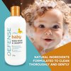 Defense Soap Baby Shampoo and Body Wash with Tea Tree Oil, Coconut Oil, Eucalyptus, Olive Oil & Aloe, 12 Fl Oz