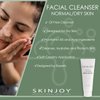 Skinjoy Facial Cleanser for Normal and Dry Skin, Gentle Face Wash, Makeup Remover, Gluten-Free Paraben-Free Sulfate-Free Cleanser Face Wash - 4 fl oz
