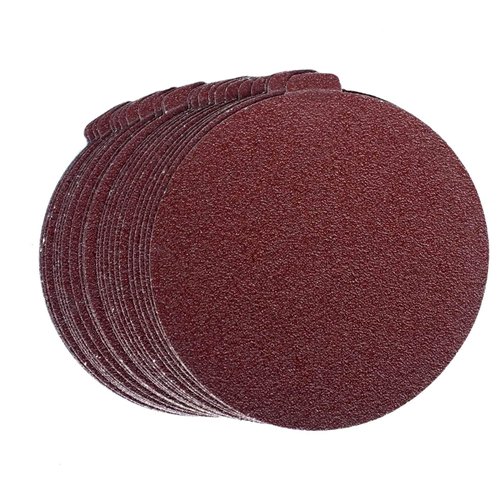 STARCKE Premium 8 Inch PSA Sanding Discs - Aluminum Oxide Self Adhesive Sticky Back - for Wood & Metal (25 Pack, 80 Grit)