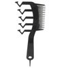 POPETPOP Hair Slit Comb Z shape Wide Tooth Comb Long Hair Style Comb Portable Instant Styling Comb for Valentines Day Christmas Girl Home Barber Accessories
