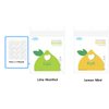 Soom Mask Aroma Patch Stickers used by B-TS. Contains Refreshing and Fragrant-Pure Plant Essential Oil Scented Mask Patches for Refreshing Face Mask (Lemon+Lime Set)