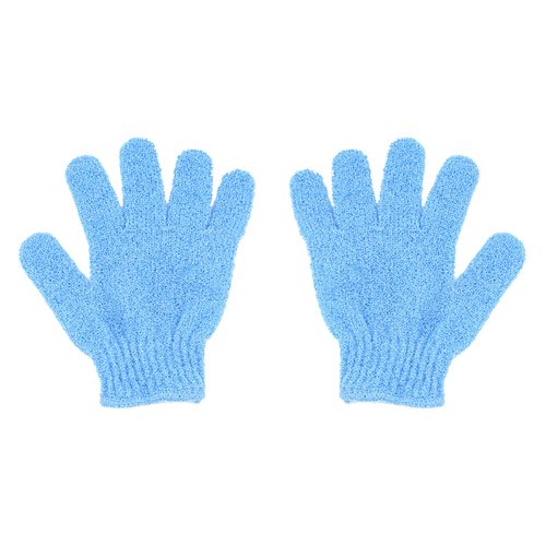 1 Pair Exfoliating Glove,Double Sided Exfoliating Glove,Exfoliating Body Scrub,Body Scrubber Shower Gloves,Bath Exfoliating Glove for Shower,Spa,Massage and Body Scrubs,Dead Skin Cell Remover