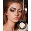 HOOMUSS Nude Naked Eyeshadow Matte Handmade Eye Sahdow Pressed Powder Palette, High Pigmented & Long Lasting, Intense Color Nude Bold Eyes (Nude)