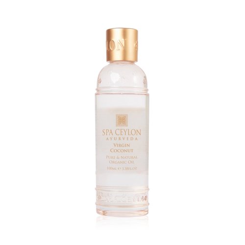 SPA CEYLON VIRGIN COCONUT Pure & Natural Organic Oil | Cold Pressed Coconut Oil for Hair, Skin & Body | 100ml