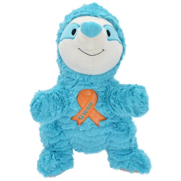 Multipet Wrinkleez Sonny The Sloth Plush Dog Toy - 14 inches