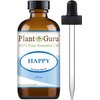 Plant Guru Happy Essential Oil Blend 4 oz 100% Pure, Undiluted, Therapeutic Grade
