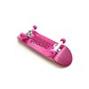 SPITBOARDS 34 mm Fingerboard Complete Wood Pro Set-Up (Pre-Assembled, 5-Layers), Pro Trucks, CNC Bearing Wheels, Foam Grip Tape, (Deck: Pink, Trucks: White, Wheels: Pink)