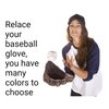 TOFL Softball and Baseball Glove Laces | Mitt Lace Glove Repair Lacing for Catchers Glove | Leather Laces Only Without Lacing Needle| Tan 6