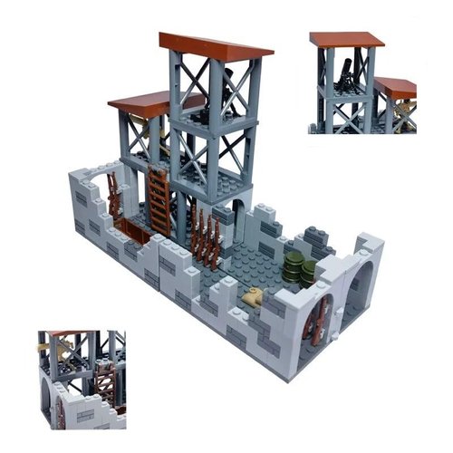 General Jim's WW2 Weapons Fort Building Blocks Set