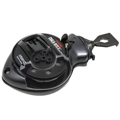 Tajima Chalk Line - Chalk-Rite II Chalk Box with Extra Bold 1mm Snap Line & Five Gear Quick Retrieval - CR201C-CPI