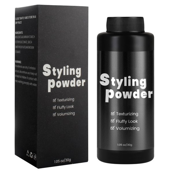 ZENTANMEI Hair Styling Powder For Men Women, Hair Volumizer, Texturizing And Volumizing Powder, Texture Powder For Hair, Long-Lasting Hold, No Grease, Matte Finish 1.05oz