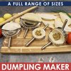 Best Utensils Stainless Steel Empanada Press Ravioli Mold Pierogi Dumpling Maker Wrapper Pastry Dough Cutter Kitchen Accessories (XL: 6 inch)