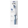 Oral-B Clic Toothbrush, Alaska Blue, with 1 Replaceable Brush Head and Magnetic Toothbrush Holder