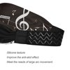 OTVEE Piano Key Musical Note Headband for Women, Elastic Headwraps Hair Band Sweatband