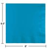 25-Count Touch of Color 3-Ply Paper Dinner Napkins, Turquoise