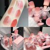 Baorder 6Pcs Hydrating Jelly Lip Gloss Set,Moisturizing & Plumping Water Lip Stain Mirror Liquid Lipsticks,Waterproof Long Lasting Clear Oxygen Tinted Lip Blam Cute Lip Glaze