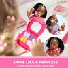 SYNCFUN Pretend Play Purse Set for Little Girls, 27PCS Princess Toy Set with Handbags, Makeup, Phone, Wallet, Jewelry, Lipstick & Keys - Ideal Christmas Birthday Gifts for Toddlers Kids Ages 3+