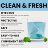 Smile Again Retainer Cleaner | 180 Cleanings (22 Pack/6 Month Supply) | For Clear Aligners, Dentures, Retainers, Mouth Guards & Night Guards - Cleaning Crystals, Mint