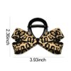 Bow Hair Claw Clip Leopard Bowknot Jaw Clips for Women Girls Cheetah Print Hair Clamps for Thick Thin Hair Jaw Clips Leopard Print Hair Catch Hair Styling Accessories