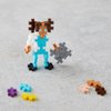 PLUS PLUS 3D Figure Building Block Set, Fun Stem Toys for Kids, 70 Interlocking Pieces - Medical Worker Mini Maker Tube