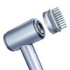SKYMOON Hair Dryer Comb Attachment, Magnetic Hairdryer Nozzle for Detangling, Lengthening Textured Hair and Efficient Styling, Blue