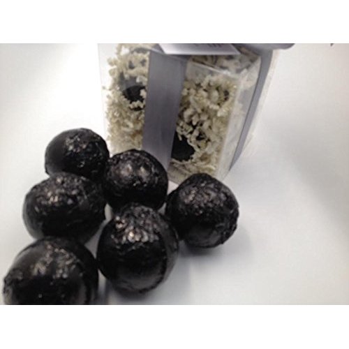 Spa Pure DRAKKAR Noir (type) - For Men GIFT SET with 6 Bath Bomb Fizzies, Natural, Organic, made with Shea, Mango & Cocoa Butter, Ultra Moisturizing, Great for Dry Skin, All Skin Types (Drakkar)