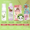 Korean Skin Care Set - Simplified Kbeauty Skincare Kits - Asian Skincare Facial Kit & Sets with Water Based Cleanser, Essence Toner, Under Eye Patches, Face Mask Sheets, Self Care Gifts For Women