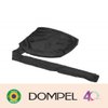 Dompel Black Hooded Hair Dryer, Satin Diffuser Cap | Enhance Hair Drying, Reduce Frizz, Protect Hair, Diffuser Cap Curly |100% Satin Universal Fit for Most Hair Dryers | Elastic Band | (M)