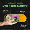 Auric Herbal Liver Support Supplement | Milk Thistle (Silymarin), Turmeric, Garlic, Ginger for Liver Health | Advanced Detox & Cleansing Formula for Active Liver | 60 Capsules