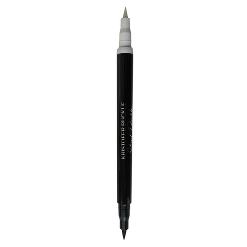 Kristofer Buckle Stunt Double Liquid Eyeliner + Corrector in Black