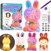 Paint Your Own Bunny Lamp Kit, Art Supplies Arts & Crafts Kit, Painting kit for Kids 6-12, Arts and Crafts for Kids Ages 8-12, Toys Girls Boy Birthday Christmas Gift Ages 3 4 5 6 7 8 9 10 11 12+