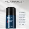 VENZEN Men Control Oil Facial Cleanser Cream Moisturizing Dry Skin Purify Smooth Toner Anti-Acne Anti-Aging 50g/1.76oz