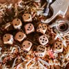 STAHLHAMMERS - 10 Pack Wooden Dice Set - Standard 16mm 6 Sided - Perfect for Board Games and RPGs