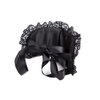 Soft Lace Eye Mask Party Ribbon Accessories, Eye Mask Comfortable Sleep Mask Can Be Adjusted to Shading Eyes, Travel, Meditation (Black)