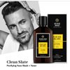 Clean Slate Purifying Face Wash and Toner for Men - Deep Cleans Skin and Tightens Pores Without Overdrying