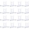 Takelablaze Small Stand for Card Holders Acrylic Stands Display Stand for Trading Card Display, 16Pack