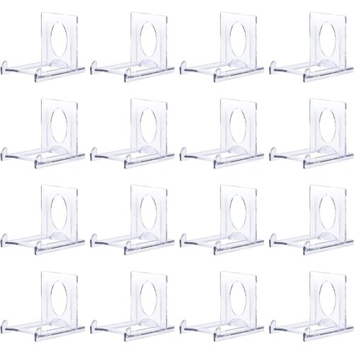 Takelablaze Small Stand for Card Holders Acrylic Stands Display Stand for Trading Card Display, 16Pack
