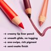 e.l.f. Cream Glide Lip Liner, Highly-Pigmented Pencil For Shaping & Sculpting Lips, Semi-Matte Finish, Vegan & Cruelty-Free, Pinky Swear