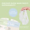 ESW Beauty Pillow Talk Sheet Mask Duo: for Radiant & Pillowy Soft Skin