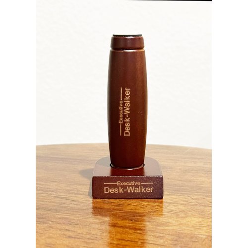 The Original Executive Desk-Walker - Wooden Skill Fidget Toy - Great Gift (Walnut)