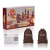 ColorGo Magnetic Travel Chess Set, Portable Mini Chess Board Game for Adults and Kids (Classic Edition)