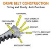 Drive Belts Compatible with 30 Series Torque Converter Go Kart Parts - Replace Manco 5959 / Comet 203589 / Murray 12-8487 Belt 3 Pack