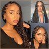 4# Pre stretched Braiding Hair, 26 Inches Kanekalon Box Braids Hair Extensions, 3 Packs Yaki Texture Braiding Hair Pre stretched
