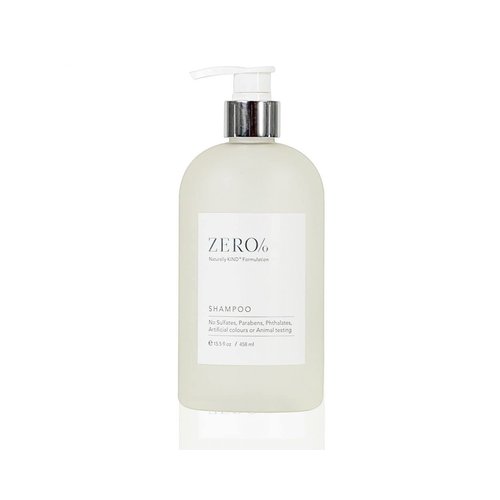 Gilchrist & Soames Zero% Unisex Shampoo – Natural, Sulfate Free, Paraben Free, Cruelty Free Formula for All Hair Types, Gentle Hair & Scalp Cleansing with Fresh Botanical Scent, 15.5 oz