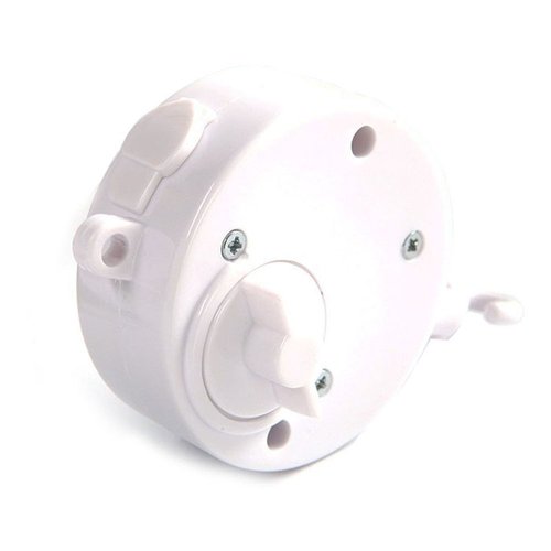 Brahms Lullaby Baby Music Box, Rotary Mobile Crib Bed Bell Toy Windup Musical Gift with Rotating Hook for Babies Boy Girl Kids Children